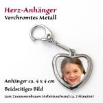 Metal-Keyring Heart 