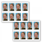 16 Ministicker Fotopapier 