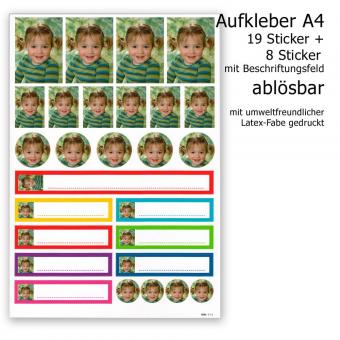 27 Aufkleber 