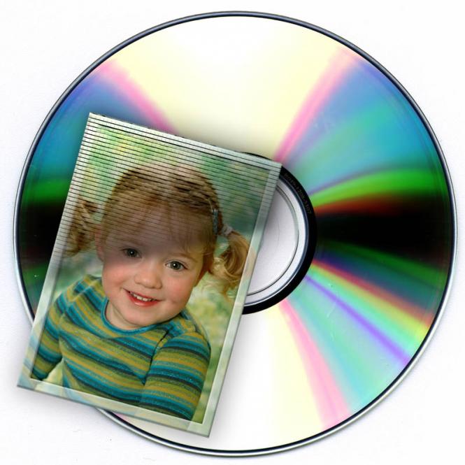 Picture-Data of the picture on CD 